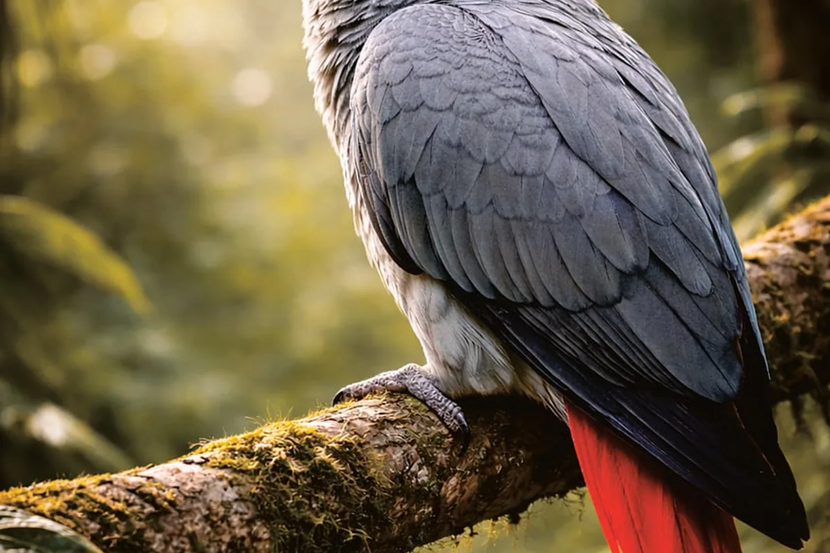 A Pet Parrot calling